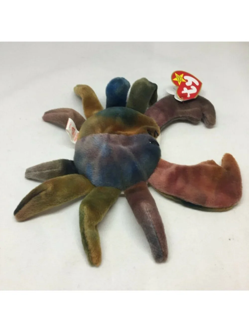 Ty Original Beanie Baby Claude Crab Plush Stuffed Animal W Tag September 3 1996